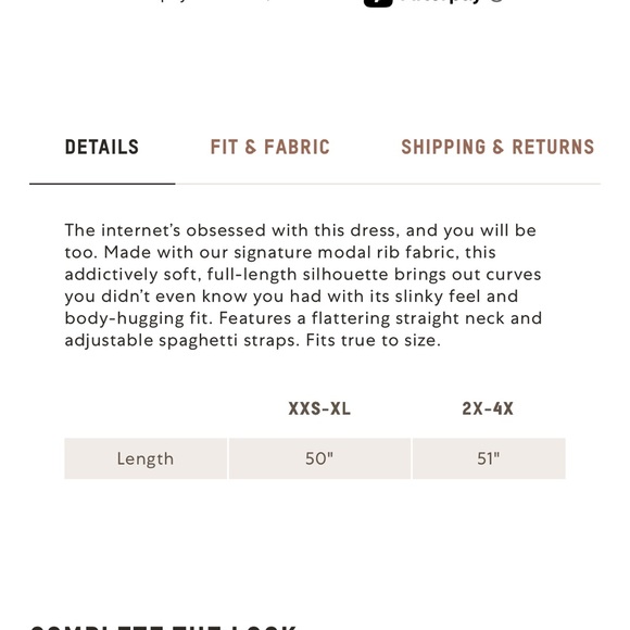 SKIMS Soft Lounge Long Slip Dress - Picture 4 of 6